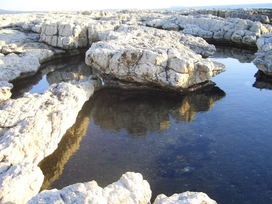 Picture Of Cool Coastal Rock Formation Near Paphos Cyprus 05