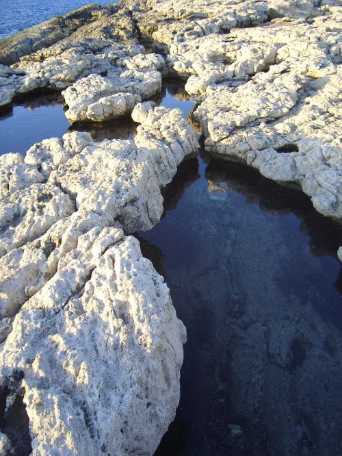 Picture Of Cool Coastal Rock Formation Near Paphos Cyprus 09