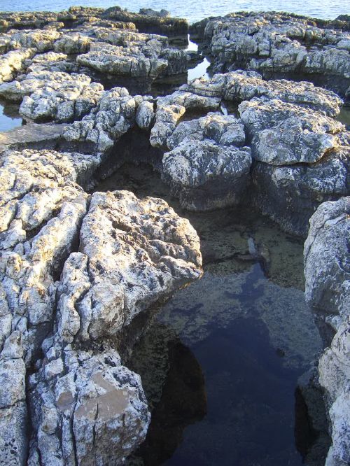 Picture Of Cool Coastal Rock Formation Near Paphos Cyprus 11