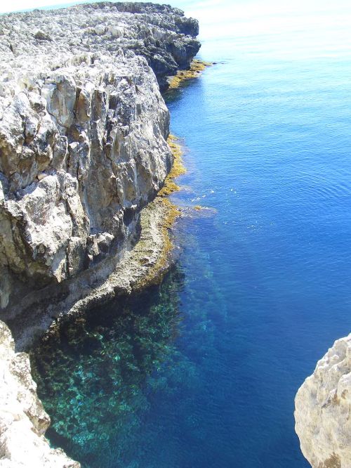 Pictures of coastal rock formations near agia nappa cyprus 24