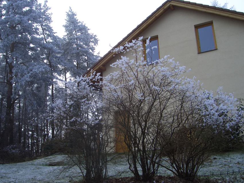 picture of fluffy snow in countryside of Czech Republic 05