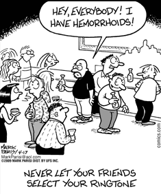 hemorrhoids embarrassment