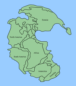 Africa in Pangaea