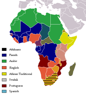 Africa Official Languages