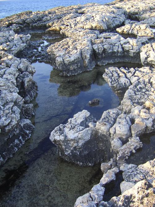 Picture Of Cool Coastal Rock Formation Near Paphos Cyprus 13