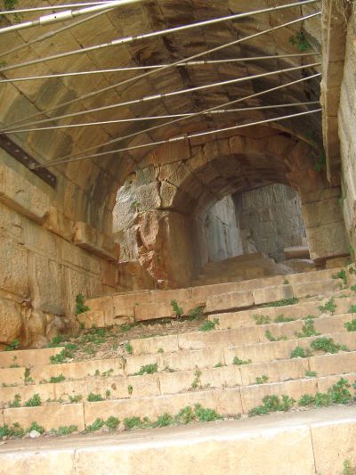 Santa's town and nearby tombs of Myra, Southern Turkey