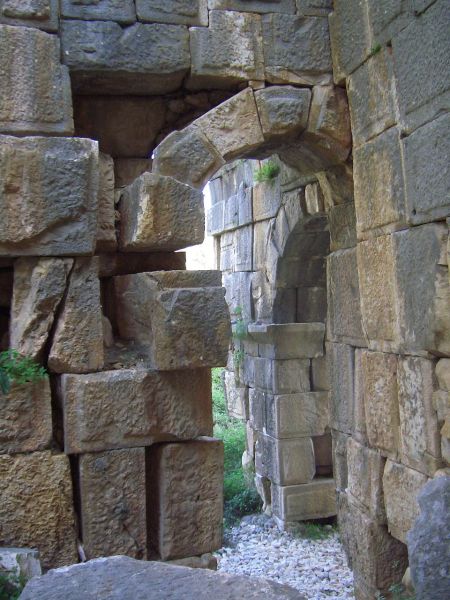 Santa's town and nearby tombs of Myra, Southern Turkey