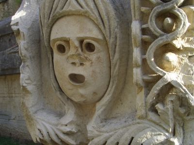 Santa's town and nearby tombs of Myra, Southern Turkey