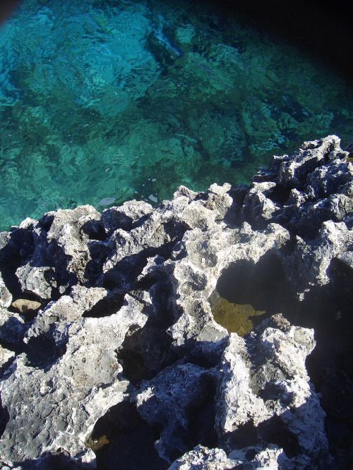 Pictures of coastal rock formations near agia nappa cyprus 08