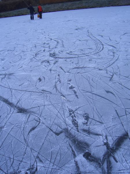 picture of fluffy snow in countryside of Czech Republic 02