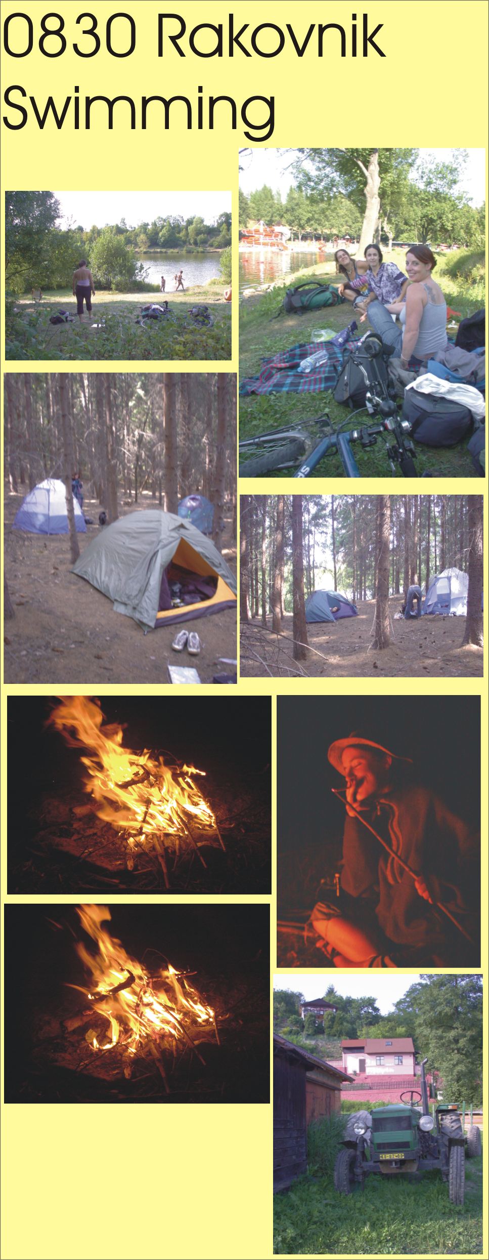 Rakovnik, camping in the Czech Republic
