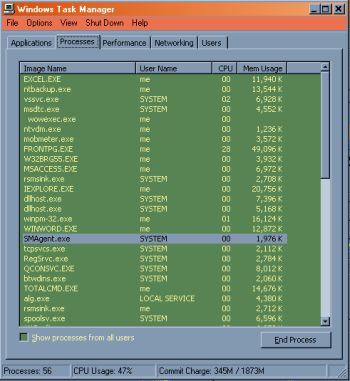 Computer tips - Windows Task Manager