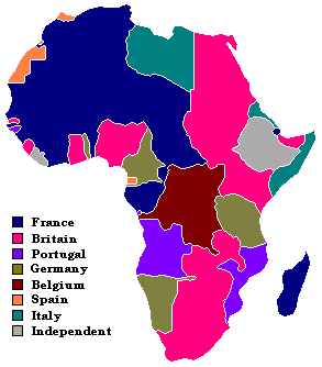 Africa European Colonies